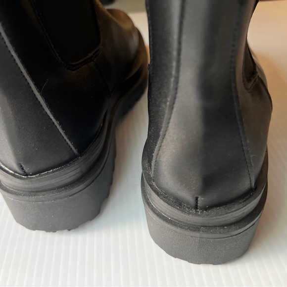 Women Boots Mid Calf Ankle Bootie Chelsea Womens Slip On Fashion Shoes size 40 - Picture 8 of 8